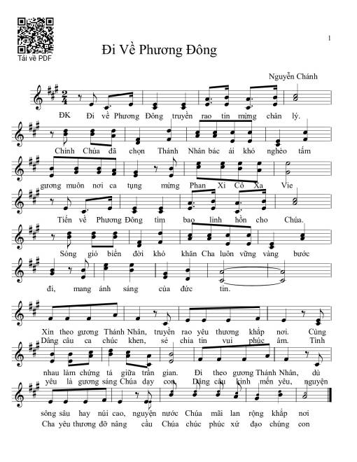 Đi Về Phương Đông