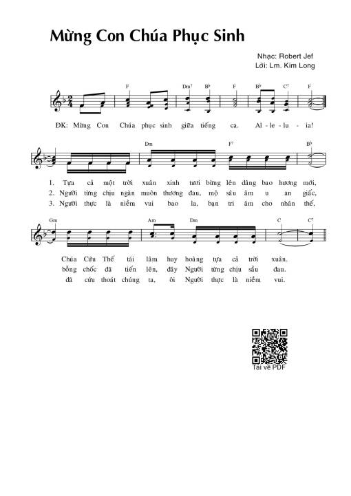 Mừng Con Chúa Phục Sinh