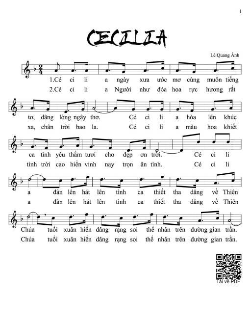Cecilia - Lê Quang Ánh
