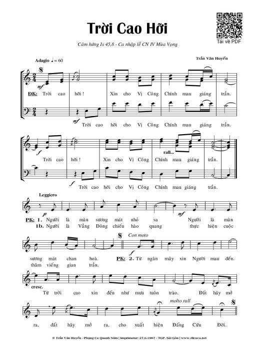 Trời Cao Hỡi - Trần Văn Huyến