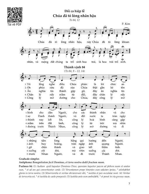 Đối Ca Hiệp Lễ I (Mùa Vọng)