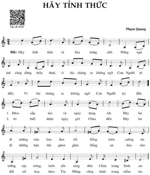 Hãy Tỉnh Thức