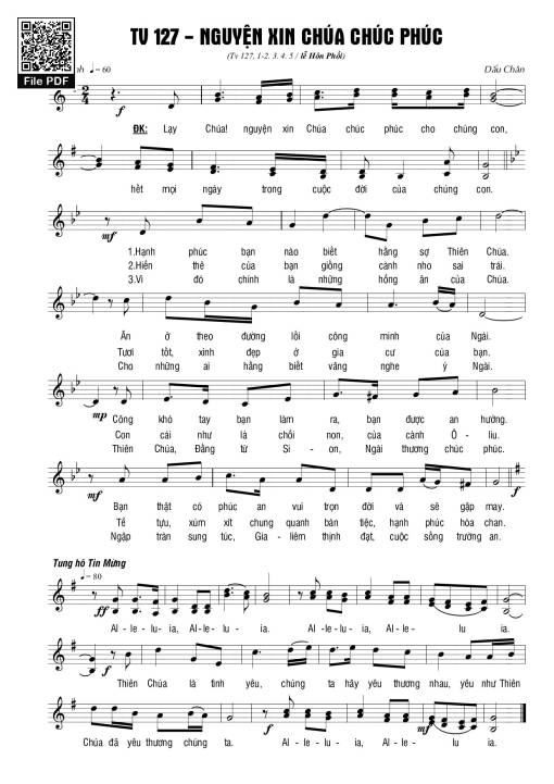 Nguyện xin Chúa chúc phúc (Thánh Vịnh 127)