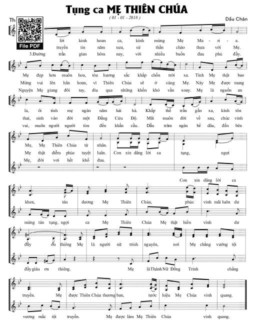 Tụng ca Mẹ Thiên Chúa