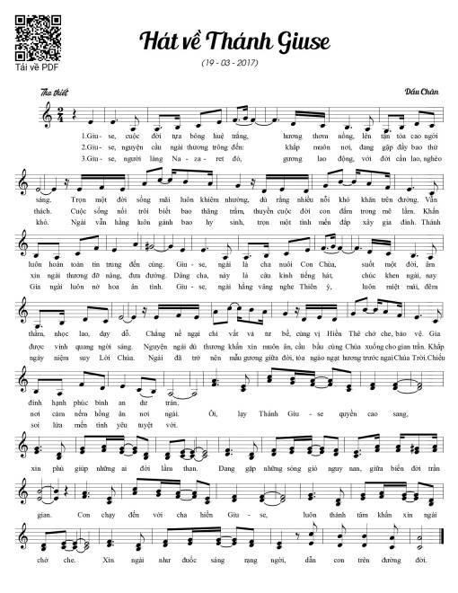 Hát về Thánh Giuse