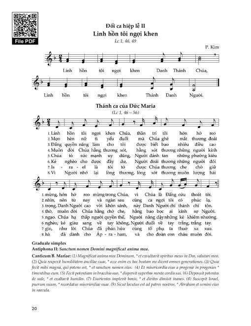 Đối Ca Hiệp Lễ Ii (Lễ Mẹ Thiên Chúa)