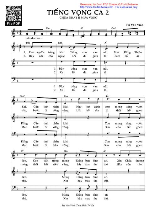 Tiếng  Vọng 2 - Tri Văn Vinh