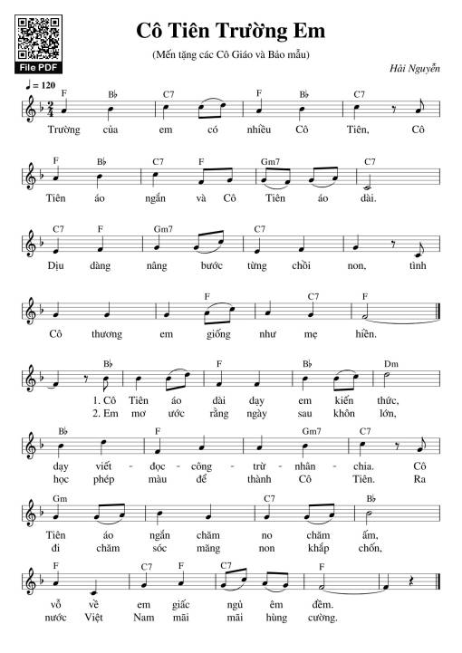 Cô Tiên Trường Em