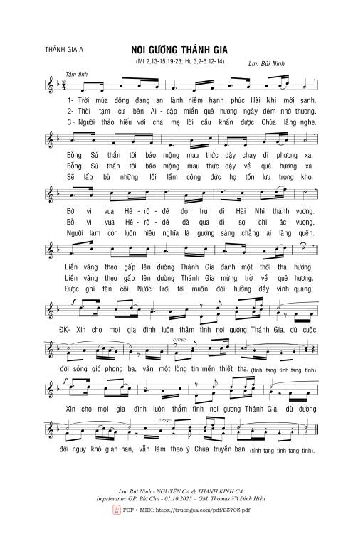 Noi Gương Thánh Gia