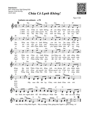 Chúa Có Lạnh Không