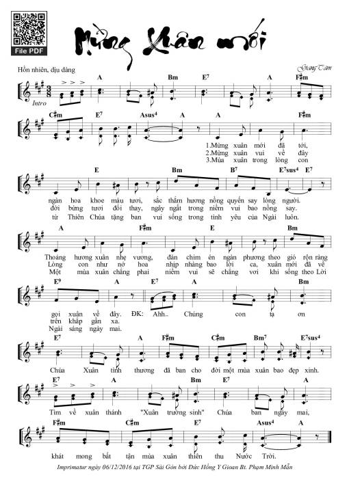 Mừng Xuân Mới - Giang Tâm