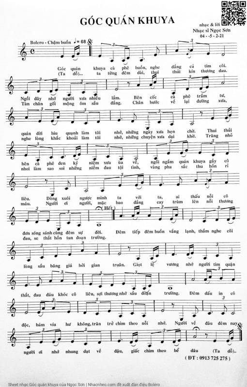 Góc quán khuya - Ngọc Sơn