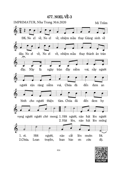 Noel Về Iii - Mi Trầm