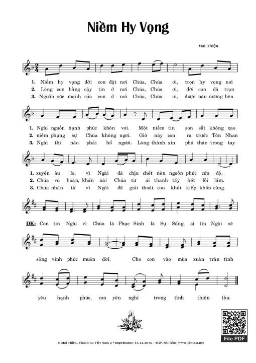 Niềm Hy Vọng - Mai Thiện