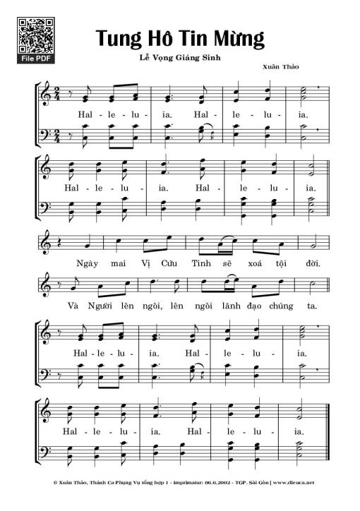 Thtm. Lễ Vọng Giáng Sinh