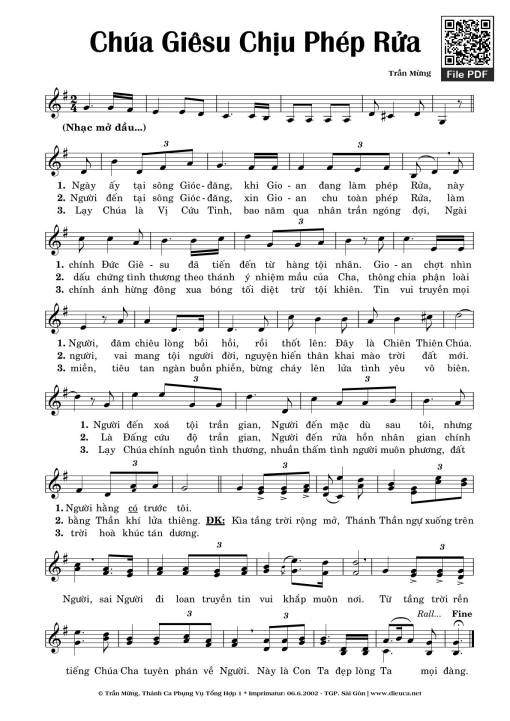 Chúa Giêsu Chịu Phép Rửa