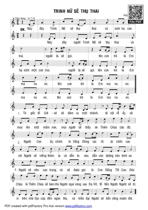 Trinh Nữ Sẽ Thụ Thai