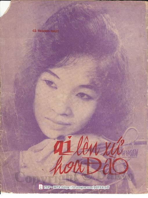 Sheet PDF of Ai lên xứ hoa đào