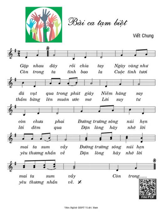 Bài ca tạm biệt (Gặp nhau đây)