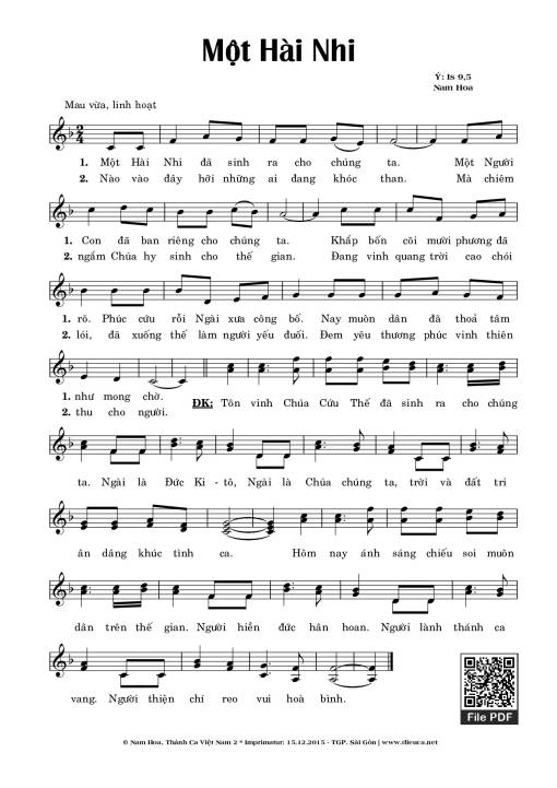 Một Hài Nhi - Nam Hoa