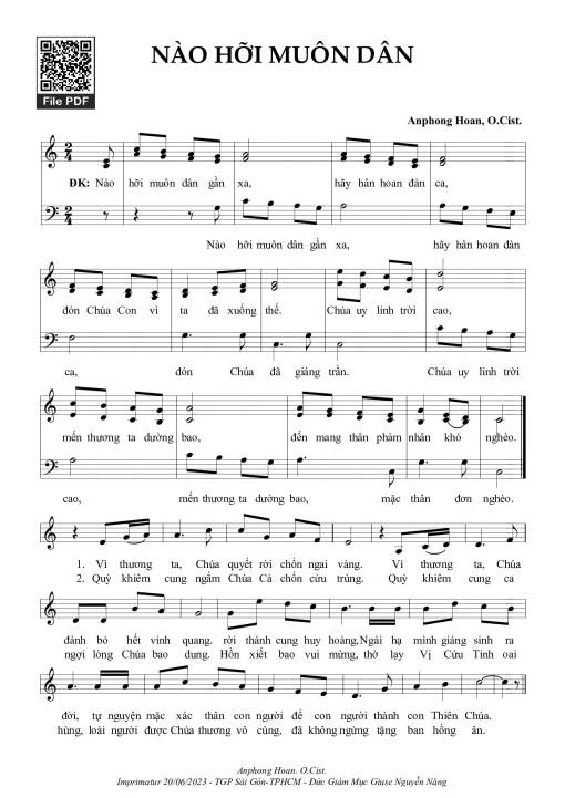 Nào Hỡi Muôn Dân