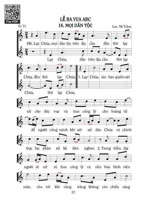 Thánh Vịnh 71, Mọi Dân Tộc