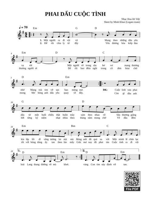 Phai Dấu Cuộc Tình