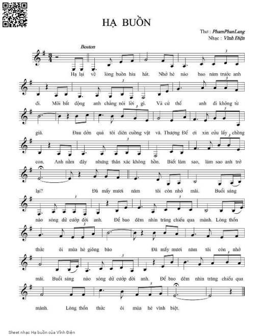 Hạ buồn - Vĩnh Điện