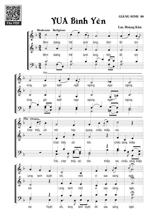 Vua Bình Yên - Lm. Hoàng Kim