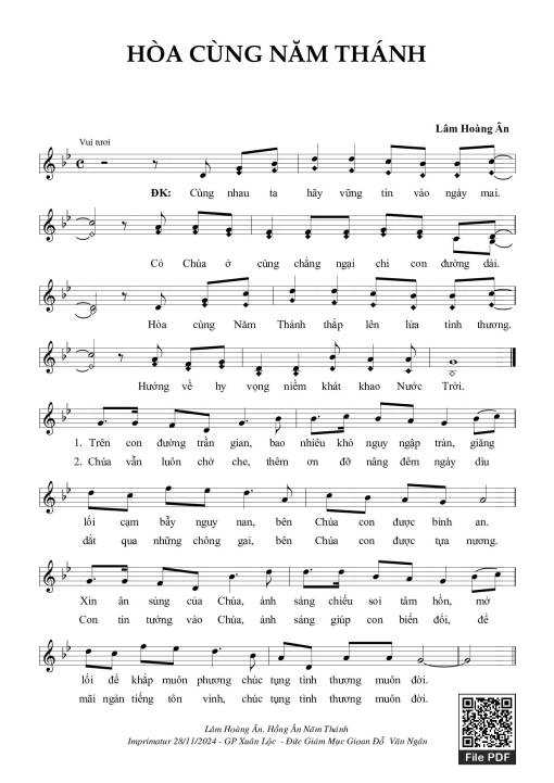 Hòa Cùng Năm Thánh