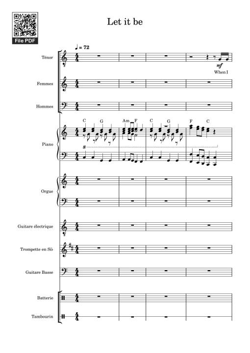 Let it be (hợp xướng)