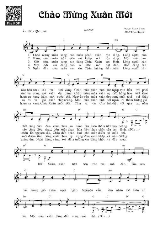 Chào mừng xuân mới