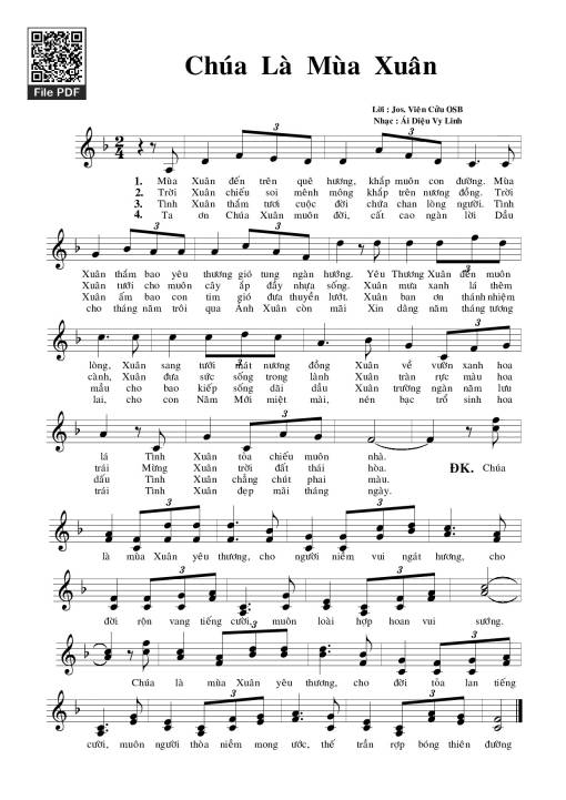 Chúa là mùa xuân