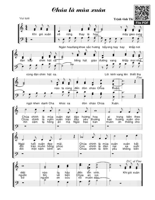 Chúa là mùa xuân