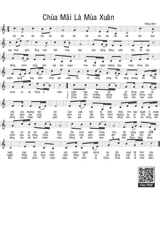 Chúa mãi là mùa xuân