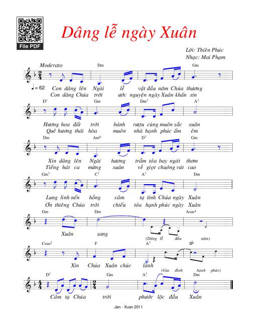 Dâng lễ ngày xuân