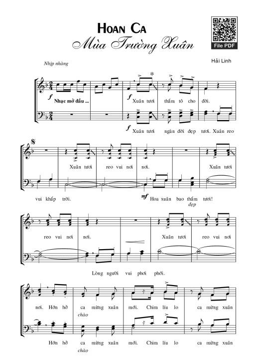 Hoan ca mùa trường xuân