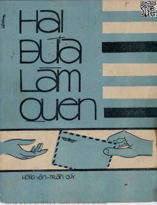 Sheet PDF of Hai đứa làm quen