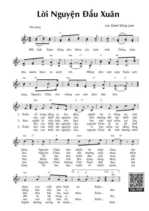 Lời nguyện đầu xuân