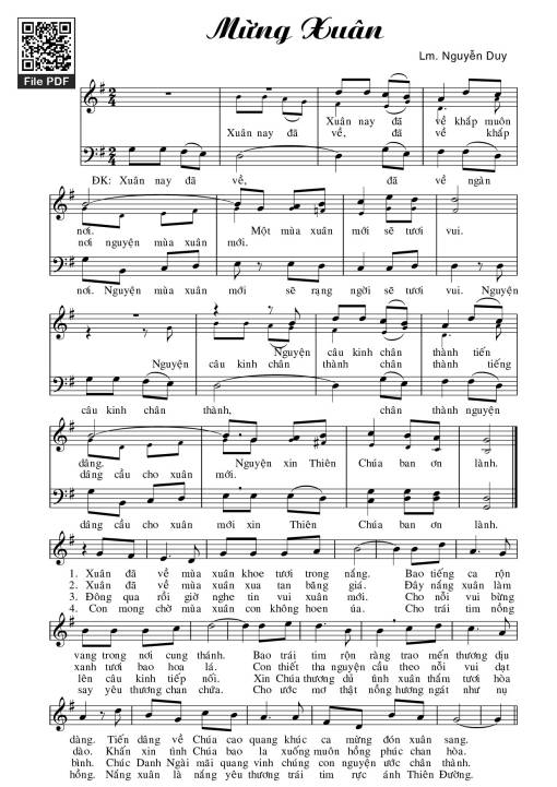 Mừng xuân - Nguyễn Duy
