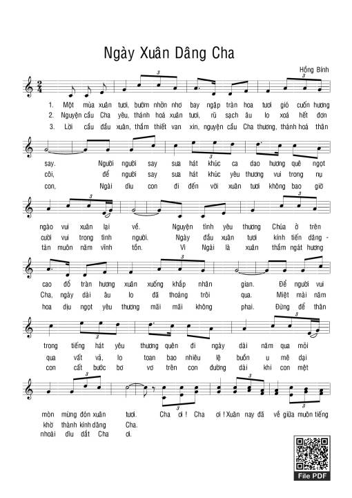 Ngày xuân dâng Ch