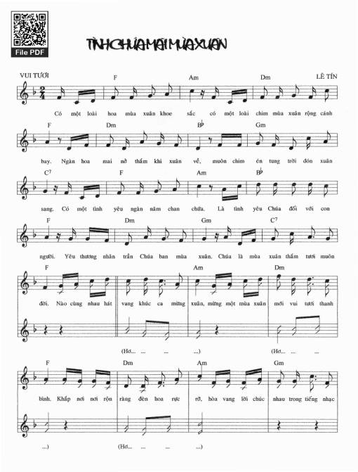 Tình Chúa mãi mùa xuân