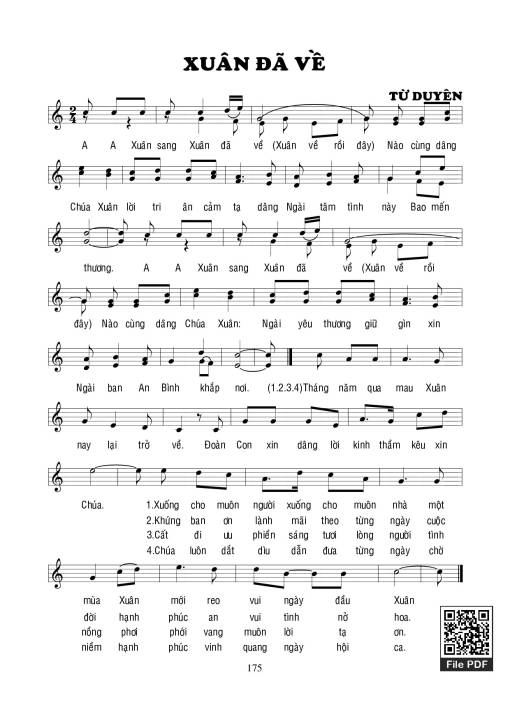 Xuân đã về - Từ Duyên