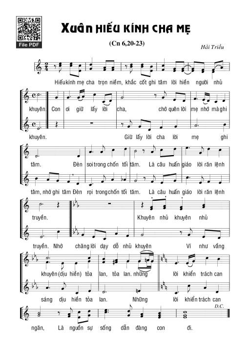 Xuân hiếu kính Mẹ Cha