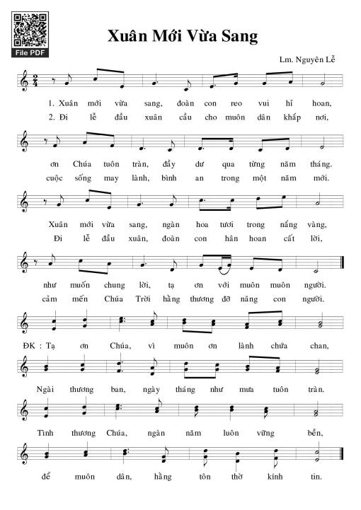 Xuân mới vừa sang