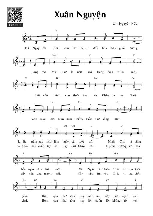 Xuân nguyện - Nguyên Hữu