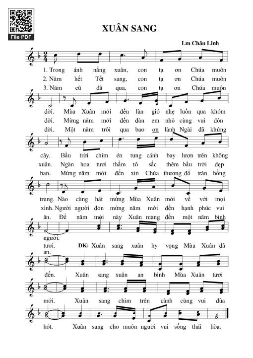 Xuân sang - Châu Linh