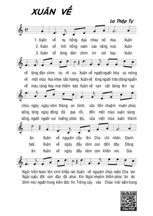 Xuân về - La Thập Tự