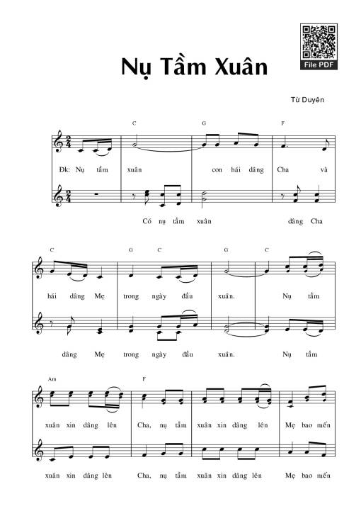 Nụ Tầm Xuân - Từ Duyên