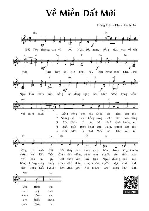 Về Miền Đất Mới